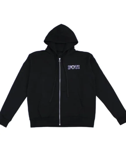 CH Foti Zip Hoodie Black