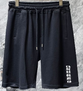 Chrome Hearts Black Shorts