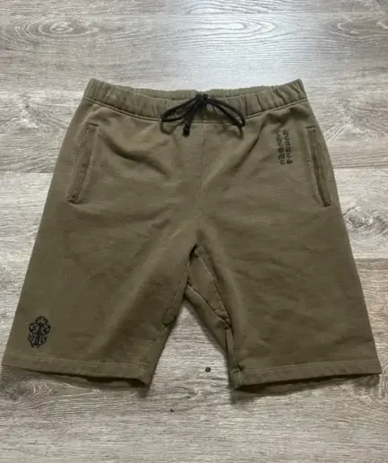 Chrome Hearts Brown Shorts