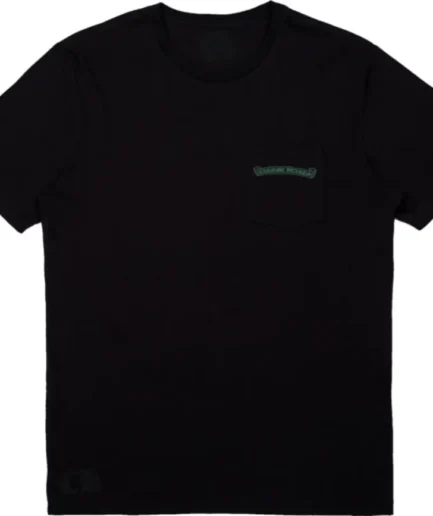 Chrome Hearts Green Gradient Cemetery T-Shirt Black