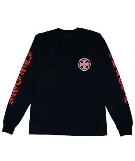 Chrome Hearts Made In Hollywood Plus Cross LS Sweatshirt