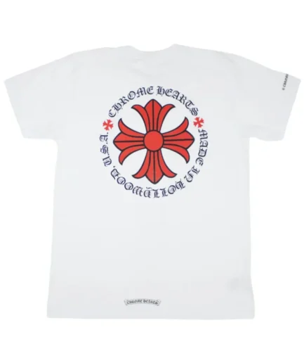 Chrome Hearts Made in Hollywood Plus Cross T-Shirt White