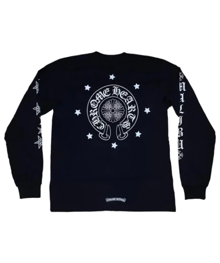 Chrome Hearts Malibu Exclusive Stars LS Sweatshirt