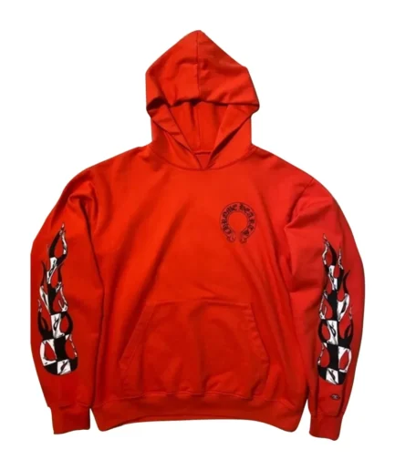 Chrome Hearts Matty Boy Art Basel Red Hoodie