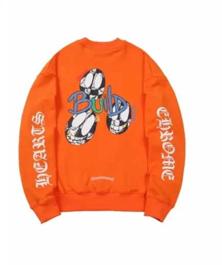 Chrome Hearts Matty Boy Orange Sweatshirt