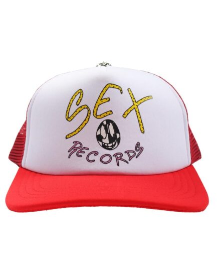 Chrome Hearts Matty Boy Sex Records Logo Trucker Hat