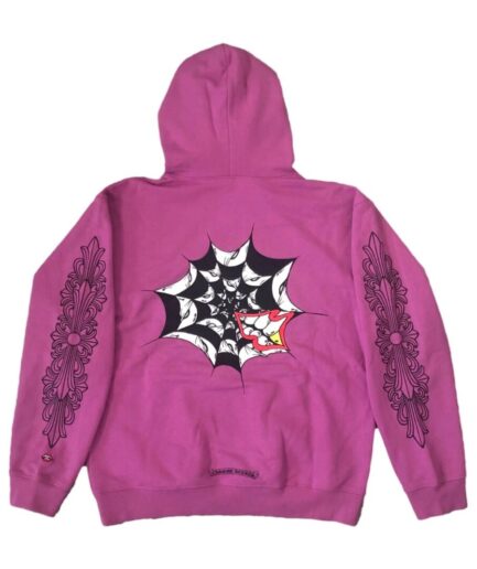 Chrome Hearts Matty Boy Spider Web Hoodie