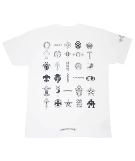 Chrome Hearts Multi Logo T-Shirt White