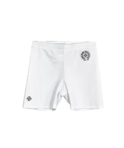 Chrome Hearts Pattern Cross Shorts WHITE